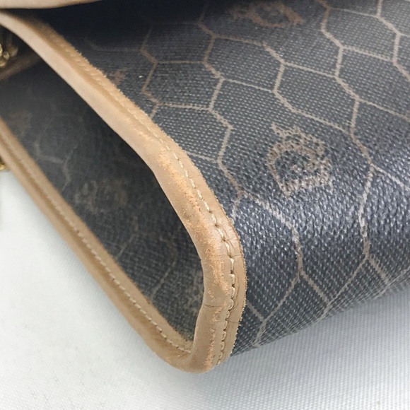 Christian Dior Brown Vintage Monogram Shoulder Bag - Picture 8 of 16